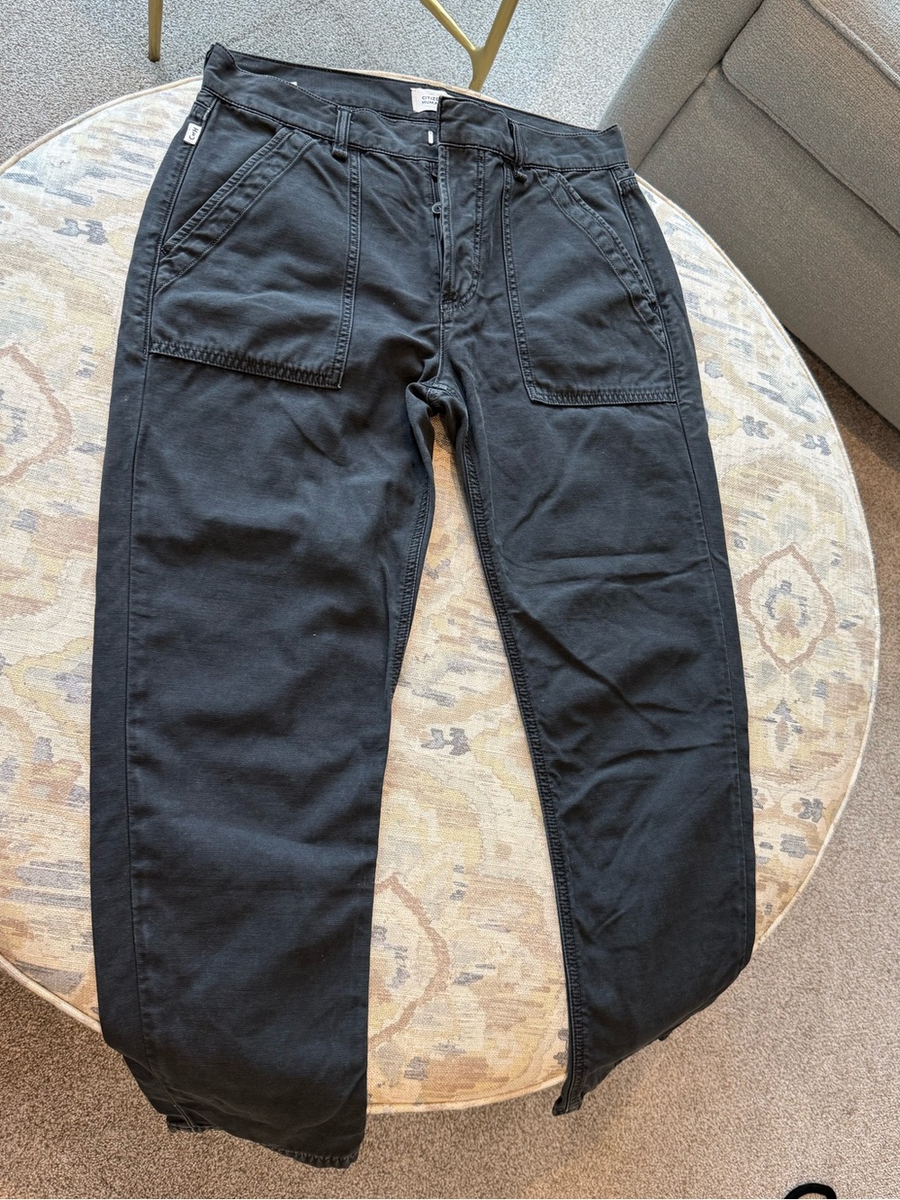 Citizens Of Humanity Women’s Utility Pant Dark Charcoal Size 27
